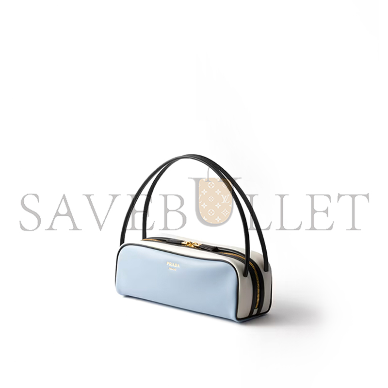 PRADA SWING SMOOTH LEATHER SHOULDER BAG 1BC249 (28*11.5*10cm)